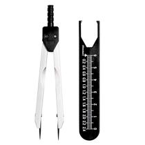 Scale divider measuring tape set with measuring ruler scale ruler ECG compass ruler dividing track scale