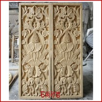 Art Sandstone Sculpture Sandstone Floating European Style Background Wall Painting Iron Flower Skeleton Boards Hotel Clubhouse Decoration