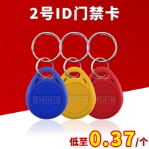 Community access card ID card IC card IC card elevator card copy blank card sensor smart lock time card keychain customization