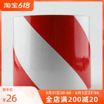 Saijo Black Yellow Twill Rays REFLECTIVE STRIPS WARNING TAPE WIDE 5cm * 25Y1 ROLLED FIRE SAFETY POLICE CORDON