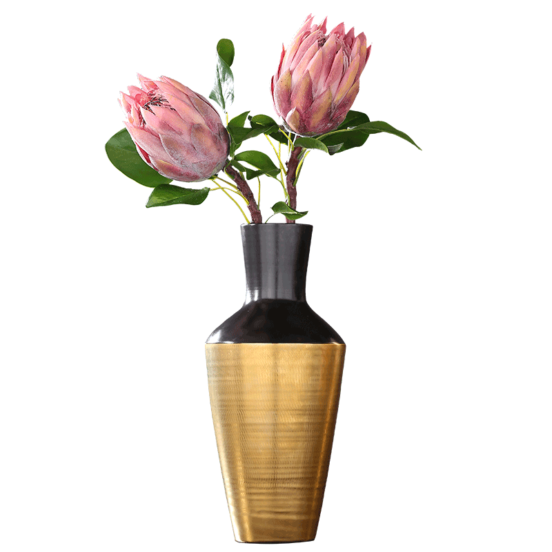 New Chinese style manual ceramic vase furnishing articles creative home flower arranging flower show porch decoration decoration