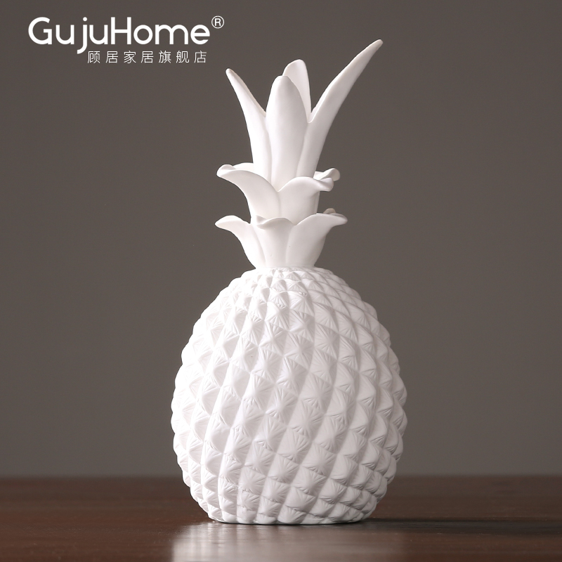 I and contracted between ceramic pineapple furnishing articles home sitting room dining - room example clothing store decoration decoration restaurant