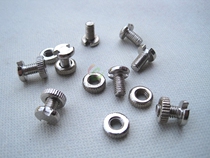 Chi-square insert screw AA column accessories Square tube bracket screw Glass bracket screw Plate bracket screw M-type letter screw