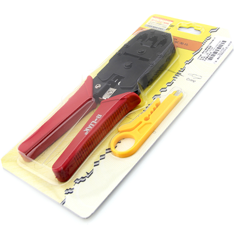 multifunctional crystal head crimping tool network crimping pliers network cable pliers three-purpose pliers rj45 rj11