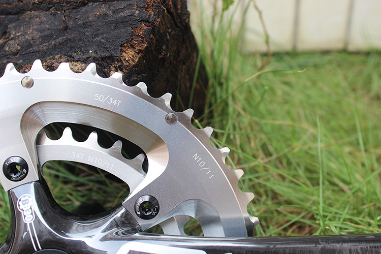 fsa sl-k light牙盘 碳纤维公路牙盘 bb30中轴 50/34t 172.5/175