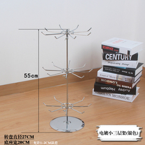 Batch of High-end Ornament Transframe Triple conditioning Ornament Rack Swing Stalls Rotating Show Shelf BOUTIQUE SHELF PENDANT EXHIBITION SHELF