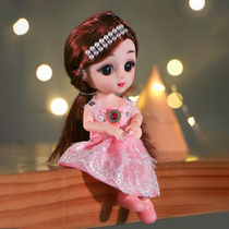 Little girl Barbie doll toy 1-2-3 years old and a half kindergarten children 6-12 months baby Princess birthday gift 4