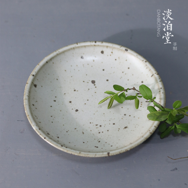 Poly real scene of jingdezhen ceramic large Japanese coarse TaoGan tea pot bearing plate of fruit tray tray cups of tea