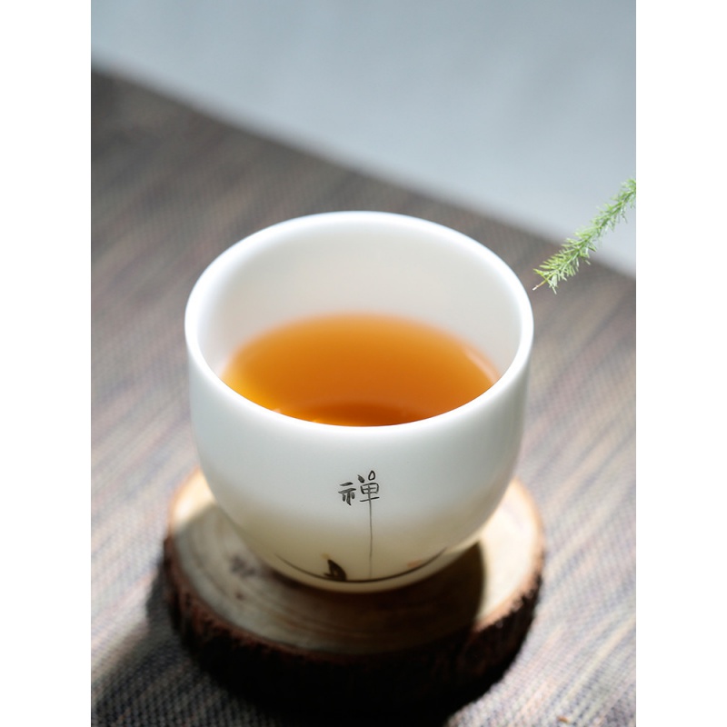 The Poly real boutique scene kung fu tea sample tea cup jingdezhen tea ceramic celadon master cup of individual small single CPU