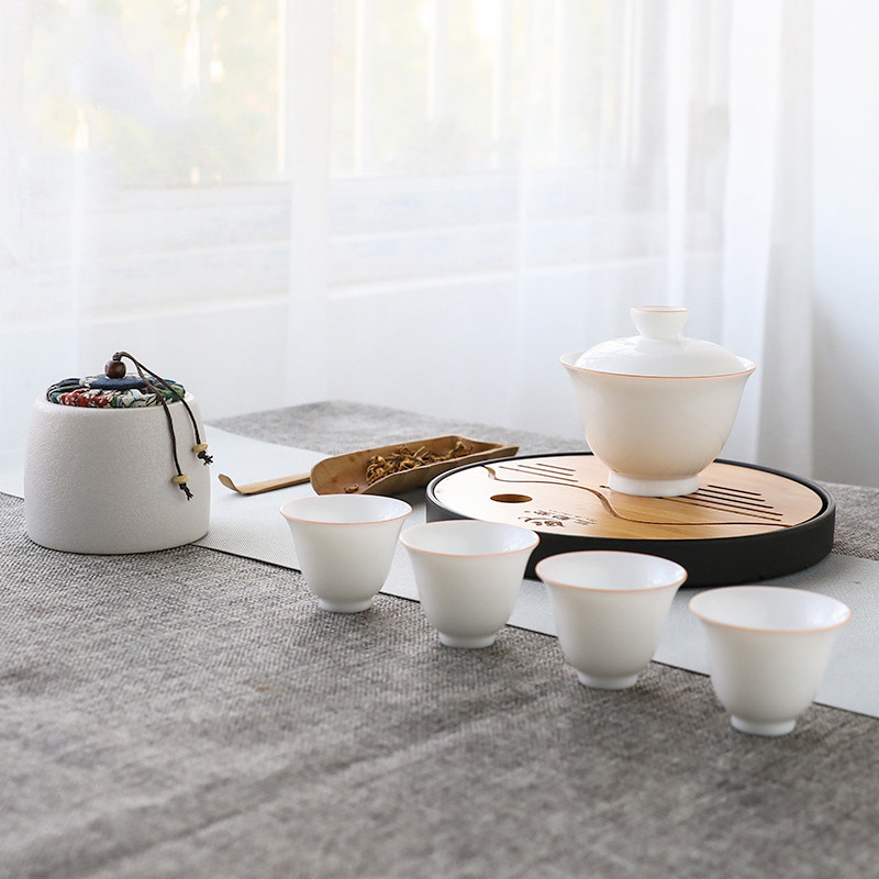 The Poly real boutique scene. The Coarse pottery tea pot small retro seal pot jingdezhen domestic tea storage POTS S51