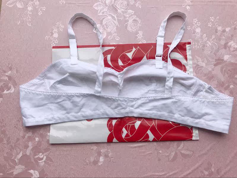 上海古今布文胸专柜正品纯棉中老年全棉布胸罩无钢圈女妈妈薄内衣