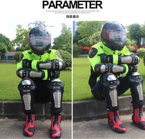 Riding tribal motorcycle riding knee protector Winter cold warm fall stainless steel off-road all-season universal