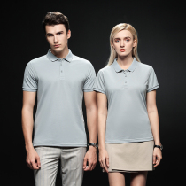 Short sleeve polo shirt custom work clothes embroidery LOGO summer t-shirt printed word advertising shirts for hotel jerseys