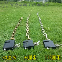 Chain Lock Iron Chain Lock Bike Lock Mountain Bike Lock Lengthened 1 5 m 2 m 3 m 3 m Sub-lock to open chain lock