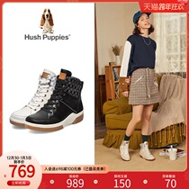 (Shopping mall same model) diubu 2021 Winter new fashion stitching thick-soled female casual boots U2P03DD1