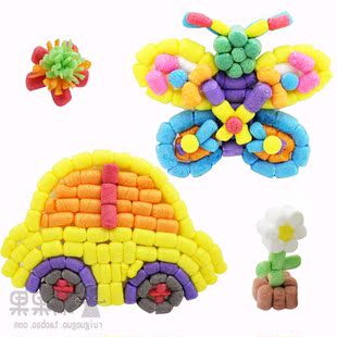 玉米粒粘贴画手工