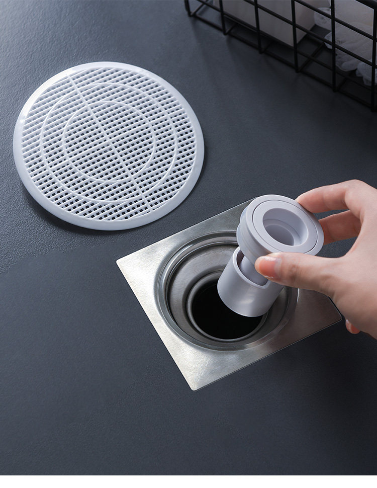 下水道地漏芯防臭内芯地漏盖头发防堵神器卫生间厕所水池过滤网