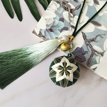 Flower leaf hand bow ball diy material bag Jewelry accessories Finished car hanging Birthday Boyfriend Valentines Day handmade gift