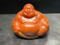 Lao Stone Boy Swing Piece Boutique Seal Engraving Suyama Stone Sculpted Chisho Carved Seal Pendulum Piece Custom Lettering