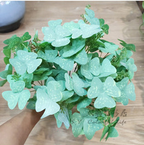 Simulation Lucky Clover Clover simulation flower artificial flower decorative flower pot flower arrangement landscape simulation small green plant