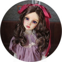 (Dolly Planet) BJD imitation mohair wig Medium elegant curls QQ-48 * Xia Meng*