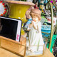 Girl praying angel ornaments snowman nursery home garden balcony fleshy flower gardening groceries fairies Girl praying angel ornaments snowman nursery home garden balcony fleshy flower gardening groceries fairies