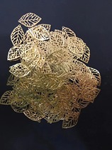 diy handmade string beads rich and expensive fruit material gold leaf happy flower material full of stars loose beads