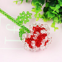 Rose diy handmade beaded material package scattered beads simulation flower plant bonsai peony household living room ornaments