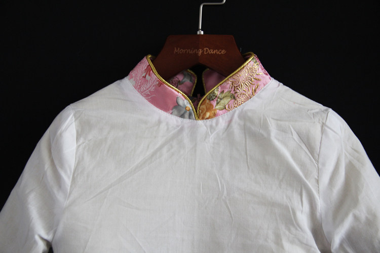 晨舞秋冬季女童长袖旗袍夹棉加厚儿童连衣裙宝宝唐装表演送礼