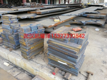 Hubei Wuhan carbon steel pattern galvanized anti-slip mid-thickness iron plate step cut and roll round cutting and processing order installation