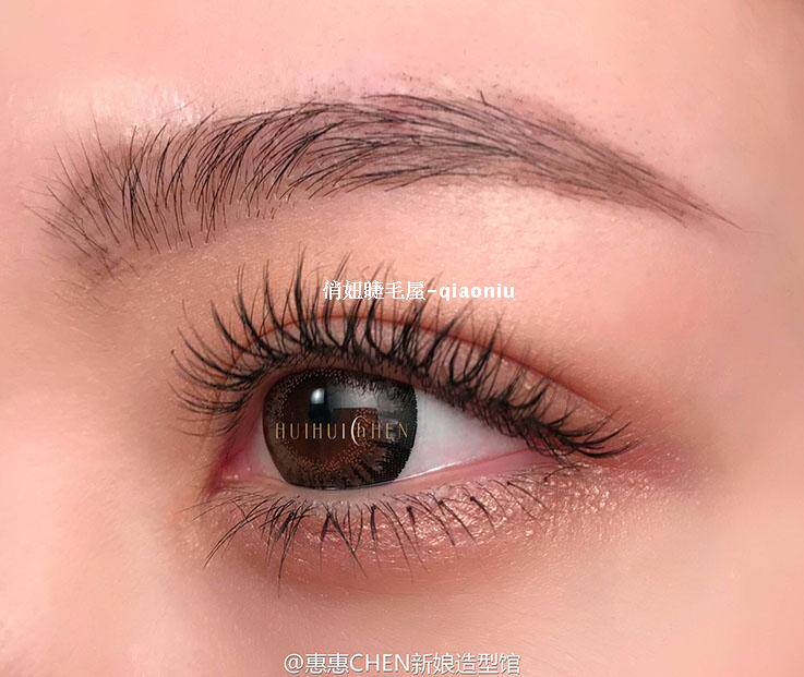 08自然 磨尖假睫毛新娘上眼睫毛 学生妆 日常自然假小雨款同款