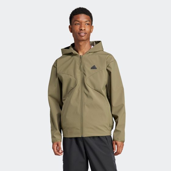 adidas simple casual velvet hooded jacket jacket men's light sports IJ6092 adidas simple casual velvet hooded jacket jacket men's light sports IJ6092