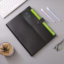 a4 organ bag multi-layer folder student test paper folder file bag file bag file package roll holder Bill storage bag