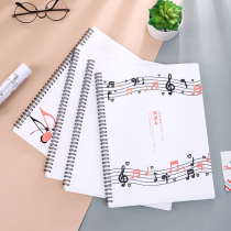 a4 score clip transparent insert sheet music folder piano score clip guitar score set drum Information Book