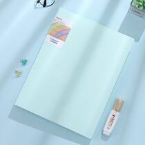 A4 folder transparent insert information book Morandi color music score clip hipster drawing finishing students with 80 pages