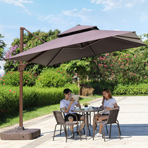 Outdoor parasol Outdoor Courtyard Garden Umbrella Advertising Beach Leisure parasol 3 m Outdoor Large Roman Umbrella