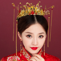 Rental headdress deposit needs to be rented together with the female Xiuhe suit to take pictures Oh