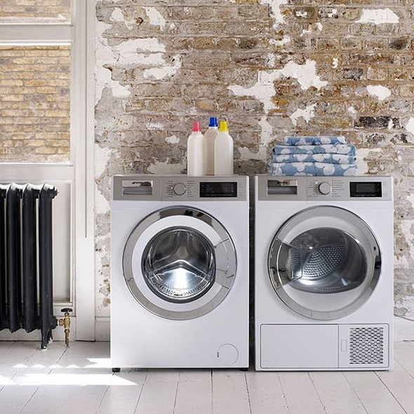 意大利进口 smeg 斯麦格 前置式 滚筒洗衣机 dht83lin