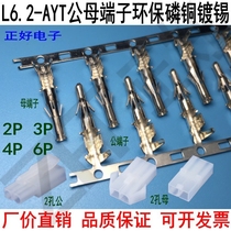 L6 2 male rubber shell terminal AYT male end 6 2mm pitch connector 2P3P 2Y3Y Grand Palais field plug