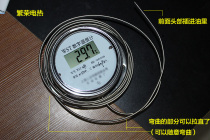 Oil temperature boiling sugar digital display thermometer WST DTM491 high-precision waterproof and corrosion-resistant digital industrial thermometer