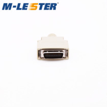 Meng Leitsut FMC26M-BJ-AL SCSI26pin shrapnel plastic shell connector HPCN26 Public pressure line plug