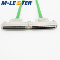 Mengleist SCSI cable HPCN100 for needle revolution public 1 27mm iron shell screw transfer wiring