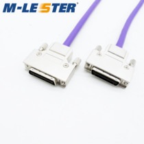 Mengleist SCSI cable industrial grade HPCN36 for needle 1 5 m iron shell screw type cable