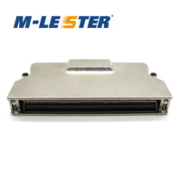 Meng Leitsut FMC100M-AL SCSI100pin iron shell straight wire outlet connector HPCN100 public pressure line