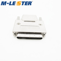 Meng Leitsut VHDCI68M-ASFF V68M pressing line body with zinc alloy screw type housing small 68 male