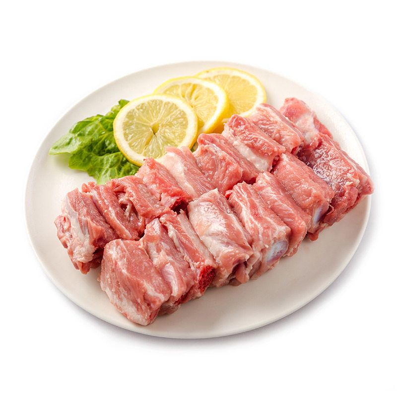 金锣特选精肋排块450g 肋排 猪肉