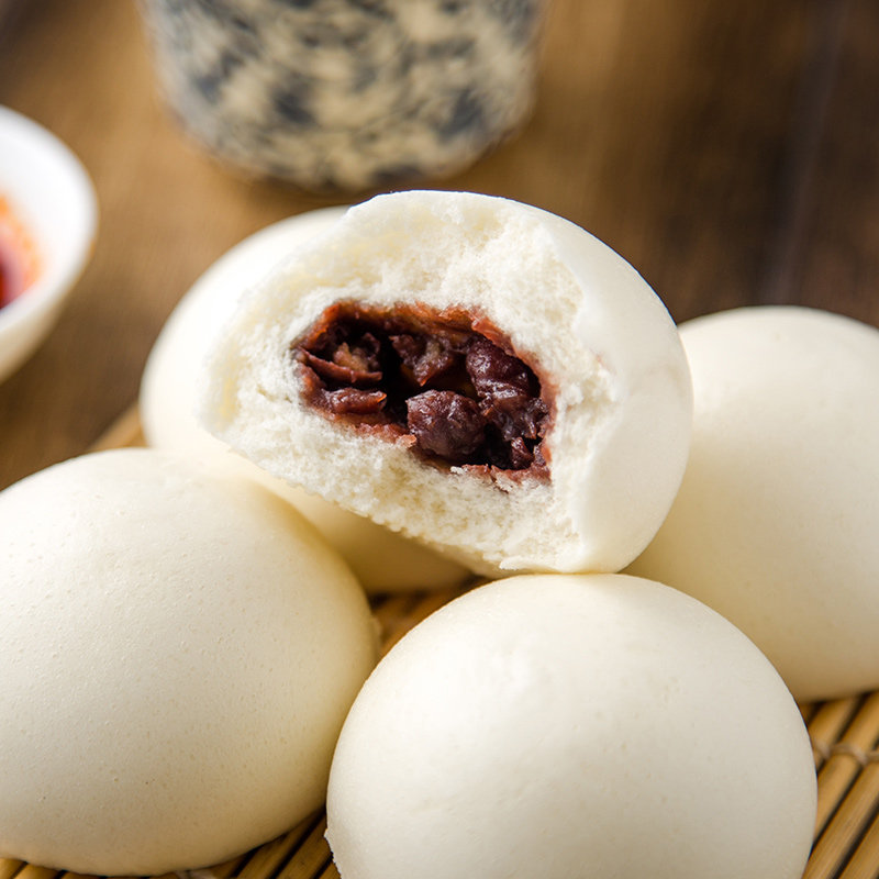 龙凤食品 红豆包 1.3kg 48.8元包邮(合8.13元/件)