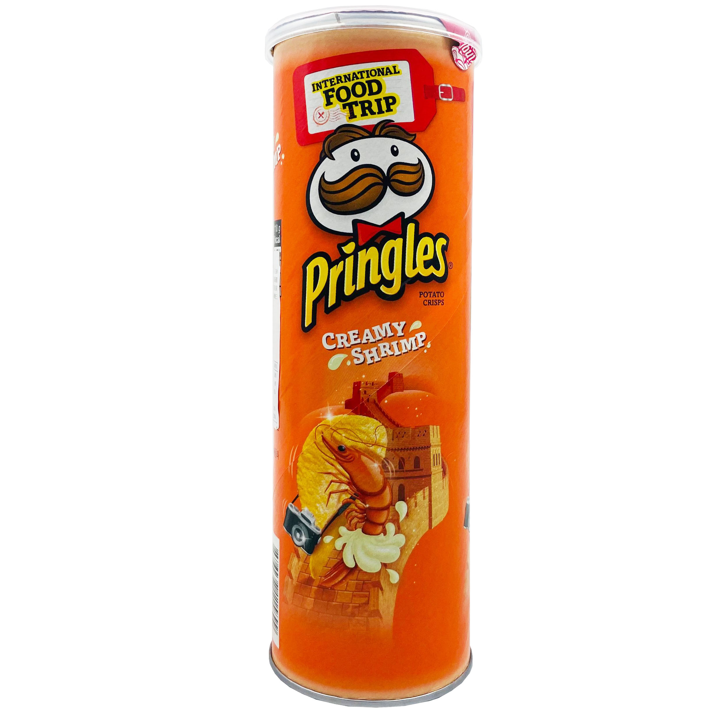 品客原味香辣酸乳酪洋葱烧烤牛排味110g桶装薯片聚会休闲零食临期