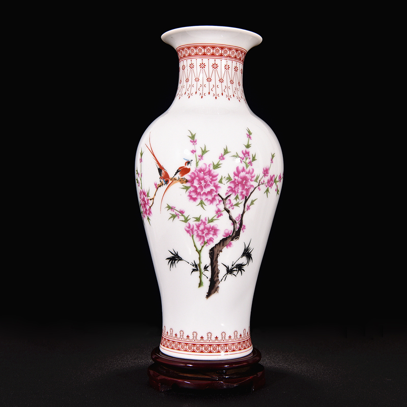 Jingdezhen ceramics floret bottle of I and contracted household flower arranging the sitting room TV ark adornment handicraft furnishing articles