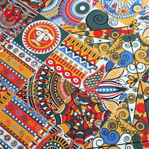 Indian quadrug flower brick tangka flower-piece national wind art tile kitchen toilet balcony wall brick and floor tiles